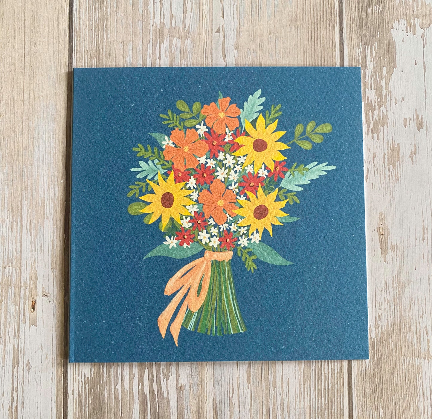 Bouquet Greetings Card