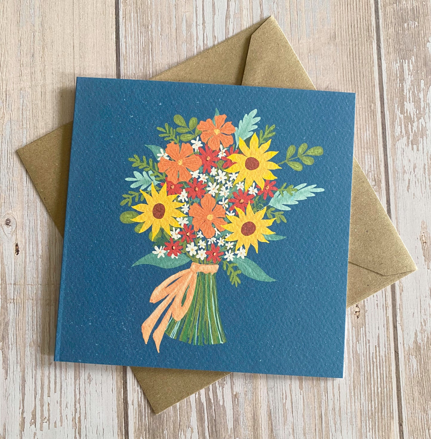 Bouquet Greetings Card